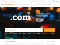 Desktop screenshot for dondominio.net