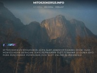 Desktop screenshot for mitosjoker123.info