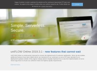 Desktop screenshot for uniflowonline.com