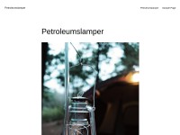Desktop screenshot for petroleumslamper.dk