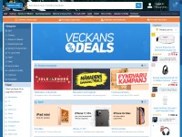 Desktop screenshot for webhallen.com
