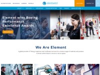 Desktop screenshot for element.com