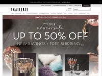 Desktop screenshot for zgallerie.com