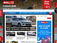 Desktop screenshot for autorevue.cz