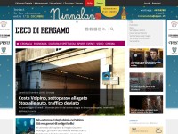 Desktop screenshot for ecodibergamo.it