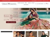 Desktop screenshot for urbanwomania.com