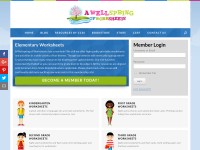 Desktop screenshot for awellspringofworksheets.com