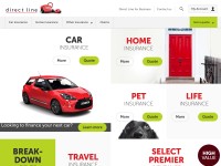 Desktop screenshot for directline.com