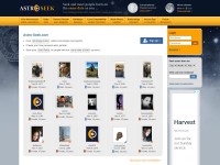 Desktop screenshot for astro-seek.com
