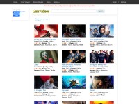 Desktop screenshot for genvideos.co