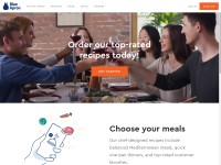 Desktop screenshot for blueapron.com
