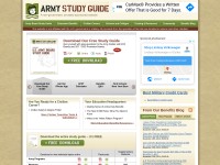 Desktop screenshot for armystudyguide.com