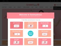 Desktop screenshot for sammydress.com