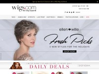 Desktop screenshot for wigs.com