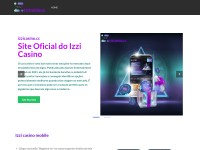 Desktop screenshot for izzicasino.cc