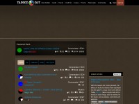 Desktop screenshot for tappedout.net