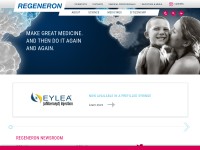 Desktop screenshot for regeneron.com