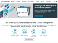 Desktop screenshot for oneidentity.com
