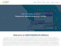 Desktop screenshot for webdesigninkerala.in