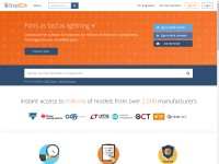 Desktop screenshot for snapeda.com