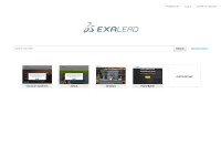 Desktop screenshot for exalead.com