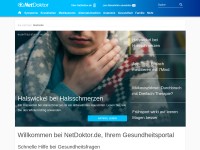 Desktop screenshot for netdoktor.de