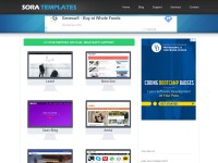 Desktop screenshot for soratemplates.com