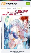 How a3manga.com looks like on a mobile device such as an iPhone.