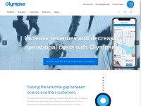 Desktop screenshot for glympse.com