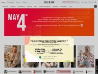 Desktop screenshot for ma.shein.com