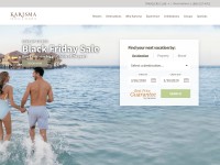 Desktop screenshot for karismahotels.com