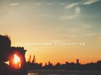 Desktop screenshot for quant.jp