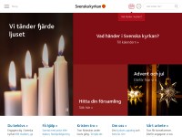 Desktop screenshot for svenskakyrkan.se