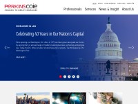 Desktop screenshot for perkinscoie.com