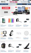 How a4c.com looks like on a mobile device such as an iPhone.