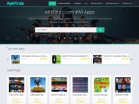 Desktop screenshot for apkfinds.com