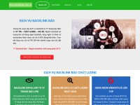 Desktop screenshot for dichvubacklink.com.vn