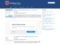 Desktop screenshot for wintips.org