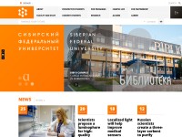 Desktop screenshot for sfu-kras.ru
