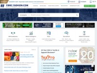 Desktop screenshot for fibre2fashion.com