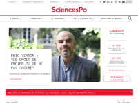 Desktop screenshot for sciences-po.fr
