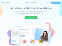 Desktop screenshot for webnode.cz