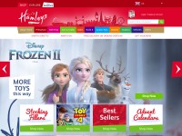 Desktop screenshot for hamleys.com