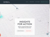 Desktop screenshot for gimbal.com