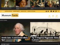Desktop screenshot for museumfacts.co.uk