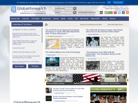 Desktop screenshot for globalresearch.ca
