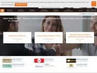 Desktop screenshot for cessionpme.com