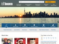 Desktop screenshot for toronto.ca