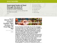 Desktop screenshot for gastropod.com