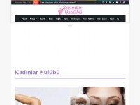 Desktop screenshot for kadinlarkulubu.com